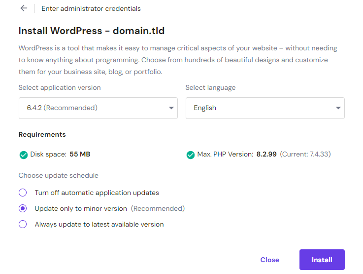 How to Setup a WordPress Website with Hostinger