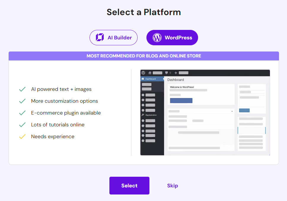 How to Setup a WordPress Website with Hostinger